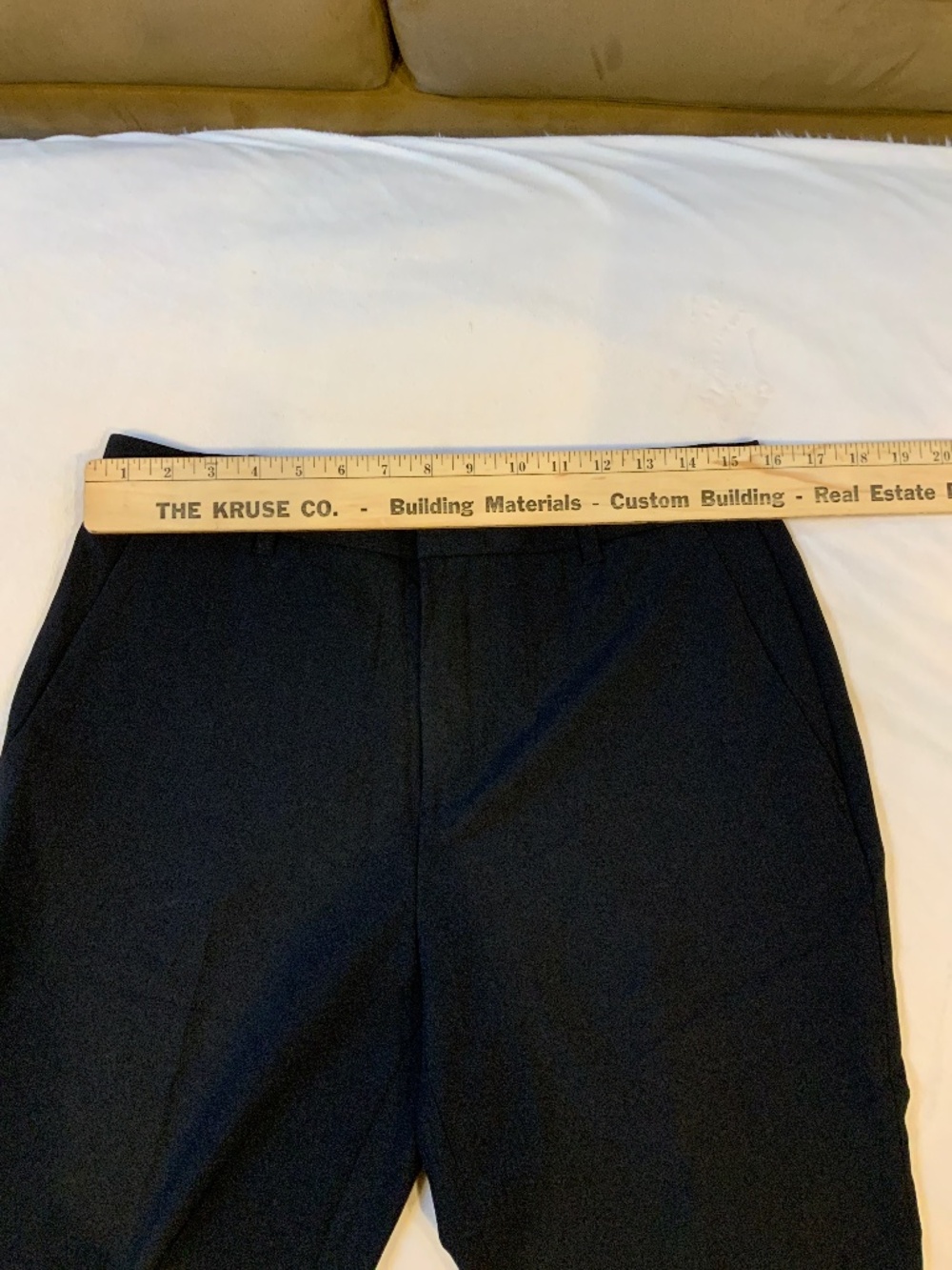 Banana Republic Black 8 sculpted Boot Cut, full length Officecore Coquette - Picture 9 of 9